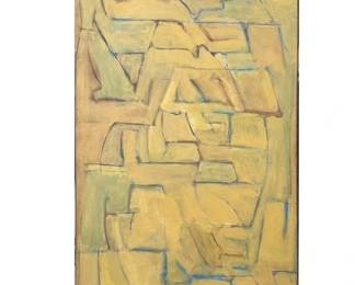 William C. Drescher, Abstract, Oil on Canvas
