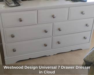 Westwood Design Universal Drawer Dresser in Cloud