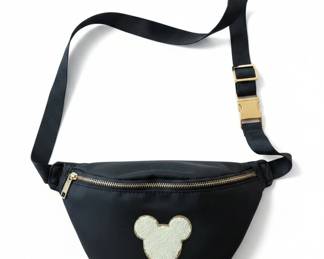 Disney Parks Mickey Mouse Icon Belt Bag with GoldTone Hardware