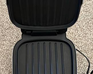 George Foreman Champ Grill with Bun Warmer Model GRABW third image