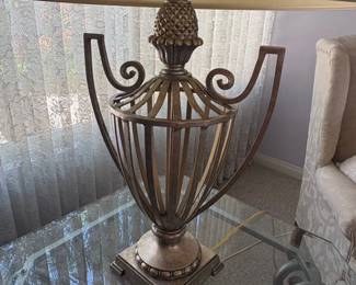 Hollywood Regency Style UrnForm Table Lamp second image