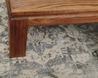 Lane Furniture Oak Parquet Coffee Table