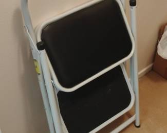 Folding TwoStep Stool with Handle