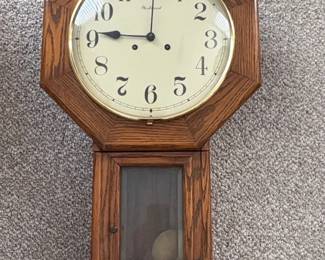 Westwood Octagon Regulator Wall Clock