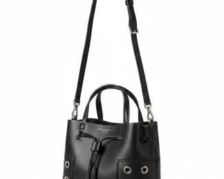 Tory Burch BlockT Grommet Bucket Bag