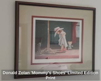 Donald Zolan Mommys Shoes Limited Edition Print