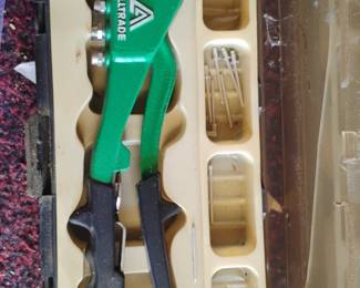 Alltrade inch Hand Rivet Tool Kit with Original Case