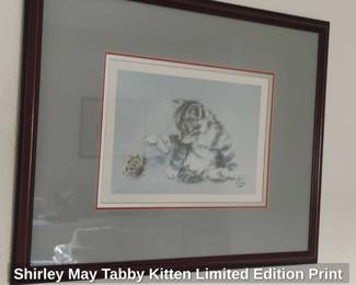Shirley May Tabby Kitten Limited Edition Print