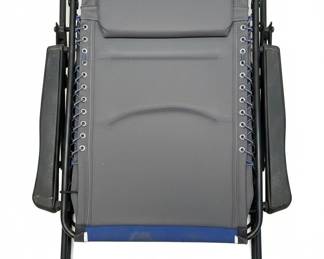 Zero Gravity Patio Lounge Chair with Cup Holder and Side Tray
