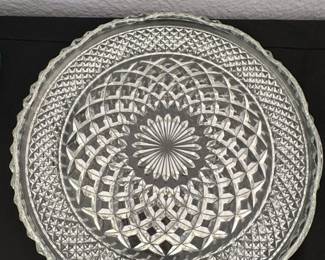Vintage Anchor Hocking Wexford Pattern Serving Plate
