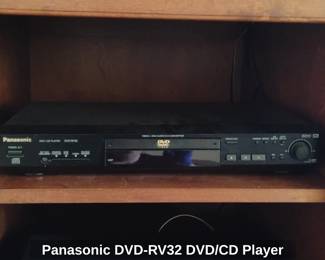 Panasonic DVDRV DVD or CD Player