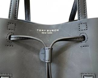 Tory Burch BlockT Grommet Bucket Bag second image