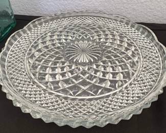 Vintage Anchor Hocking Wexford Pattern Serving Plate second image