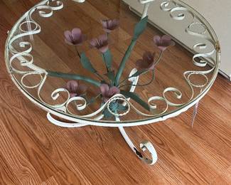 Outdoor flower table