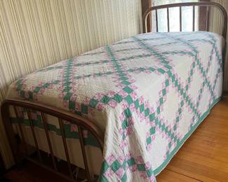 Twin metal bed frame