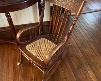 Antique rocking chair
