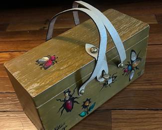 1966 Enid Collins “The Original Box Bag” Glitter Bug Bag