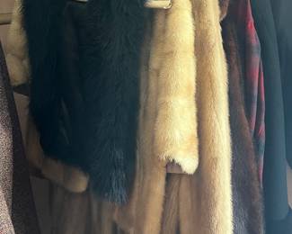 Mink coats