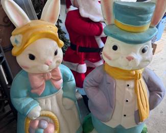 Easter Bunny Blow Molds