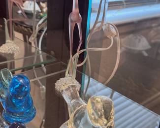 Glass figurines