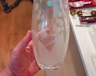 Tiffany and Co. Lily of the valley vase
