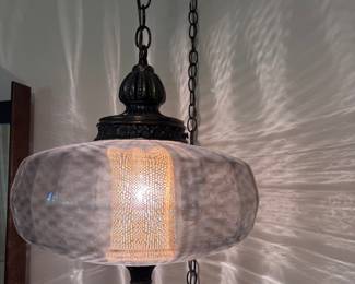 Vintage Swag Lamp