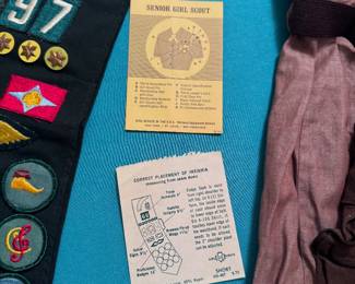 Vintage Girl Scout Items