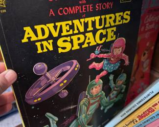 Vintage coloring books