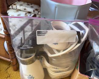 Vintage kids corning ware