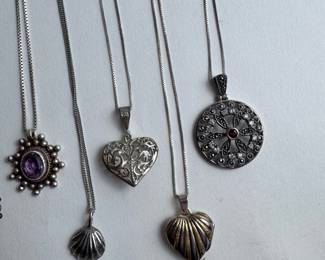 Sterling Silver Necklaces