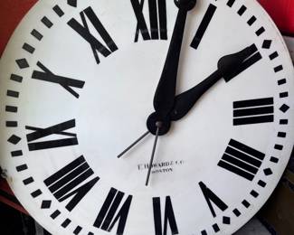 Clock from New Braunfels Comal River power plant