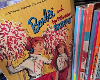 Vintage coloring books