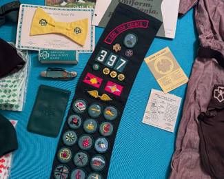Vintage Girl Scout Items