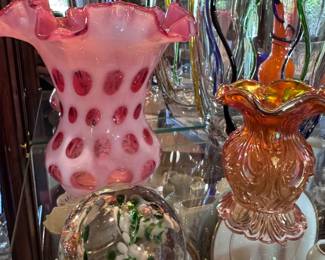 Colored Glass Items
