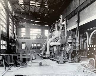 Picture of Clock from New Braunfels Comal River power plant, 1926