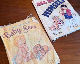 Vintage cloth books