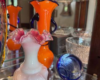 Colored Glass Items