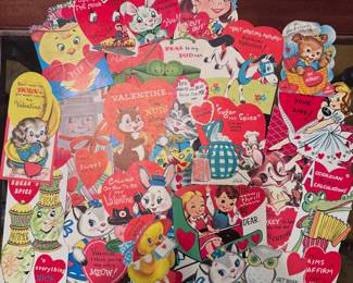 Vintage Valentines Cards