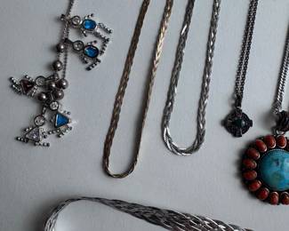 Sterling Silver Necklaces