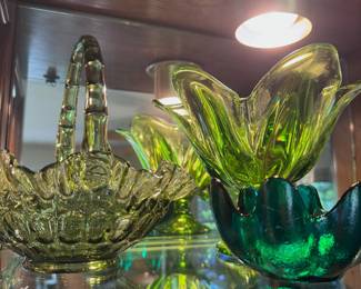 Colored Glass Items