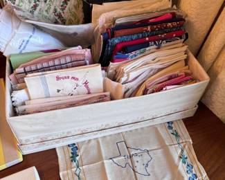Vintage scarves and hankies