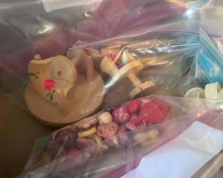 Vintage Play kitchen toys
