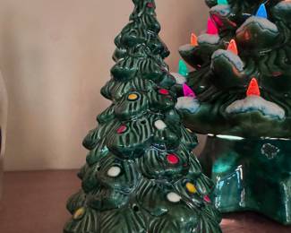 Vintage ceramic Christmas tree