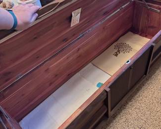 MCM Lane Cedar Chest