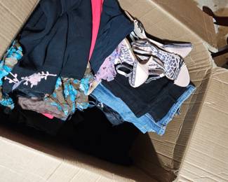Designer pants and skirts, Cavalli shoes