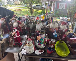 We have an entire attic full of holiday decor.