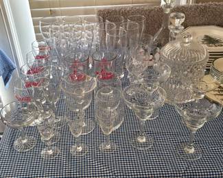 Assortment of Glassware
