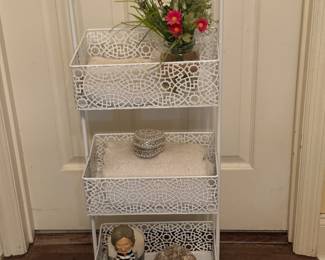 White 3-Tiered Stand