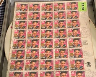 Elvis Stamps   January 8, 1993  The First Day of Issue