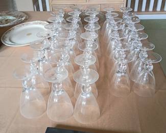 Water and Wine Goblets